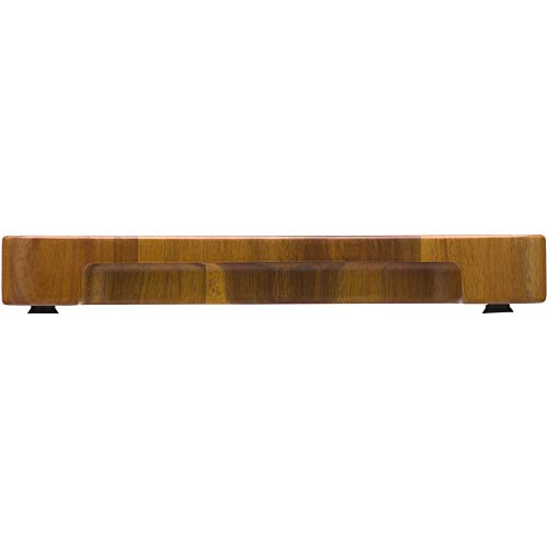 WMF Schneidebrett XL 40 x 32 x 4 cm, Holz, Akazienholz, klingenschonend, große Arbeitsfläche, Stirnholzoptik