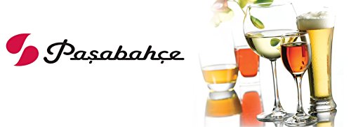 Pasabahce Longdrink Glas, Retro-Design, Kristall-Look, für Cocktail, Saft, Wasser, 445ml, 2 Stück
