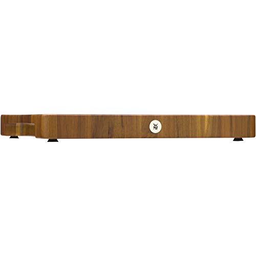 WMF Schneidebrett XL 40 x 32 x 4 cm, Holz, Akazienholz, klingenschonend, große Arbeitsfläche, Stirnholzoptik