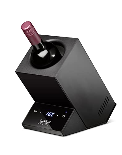 CASO WineCase One Black - Design Weinkühler für eine Flasche