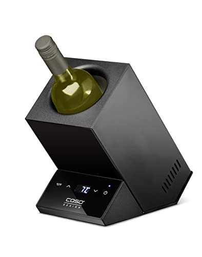 CASO WineCase One Black - Design Weinkühler für eine Flasche