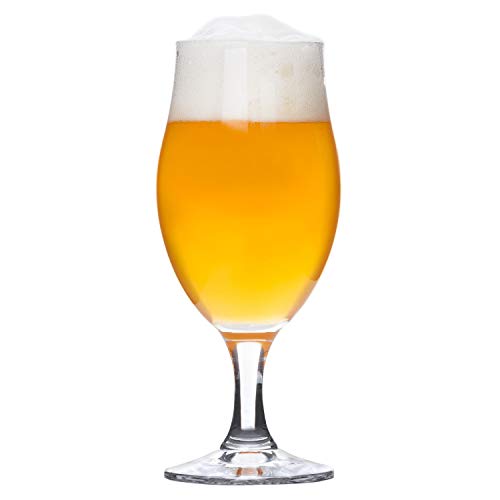 Bormioli Rocco, 6er-Set Bierglas Executive, edle Bier-Tulpe