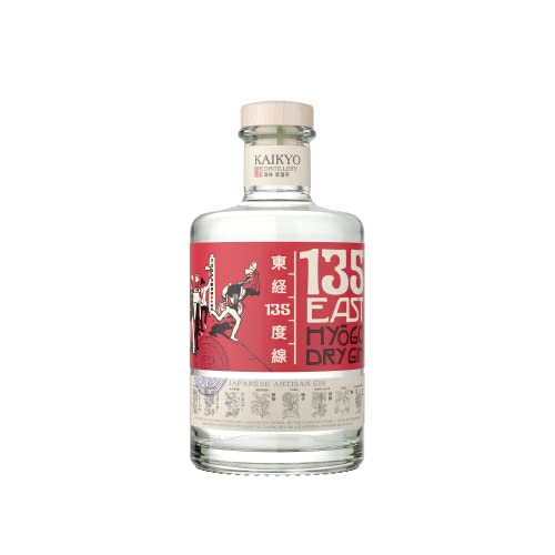 135° EAST Gin, Japanese Botanicals Gin