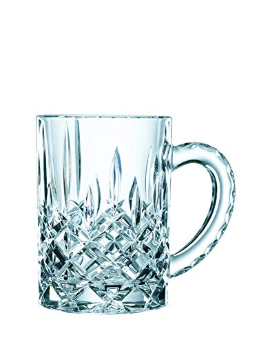 Spiegelau & Nachtmann, Bierkrug mit Schliffdekoration, Kristallglas, 600ml