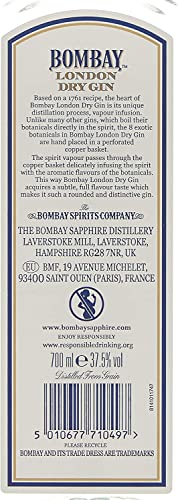 Bombay London Dry Gin, 700ml
