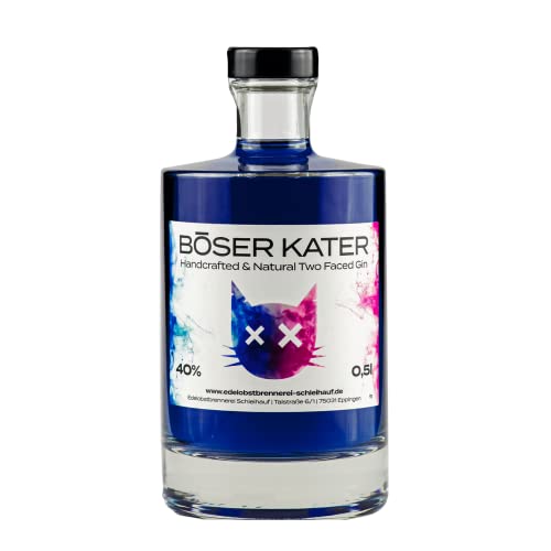 Böser Kater Two Faced Gin mit Farbwechsel