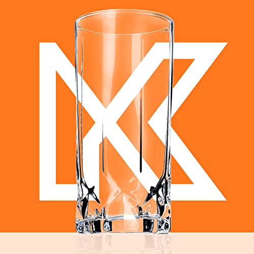 KADAX Trinkgläser, 6er Set, Saftgläser aus Glas