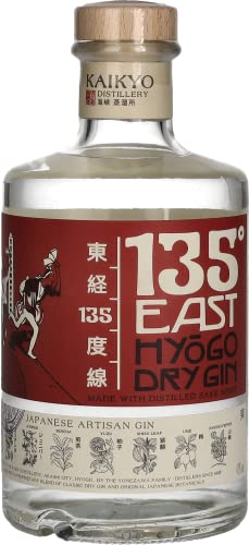 135° EAST Gin, Japanese Botanicals Gin