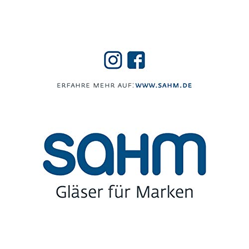 SAHM Bristol Pokal Biergläser 0,3l, 6 Stück, Biertulpe, Pilsgläser & Craft Beer Gläser