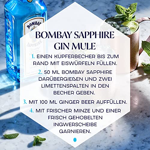 Bombay Sapphire London Dry Gin, 1 l