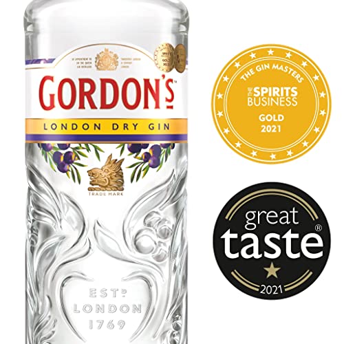 Gordon's London Dry Gin, Destillierter Bestseller mit Zitrusfrische