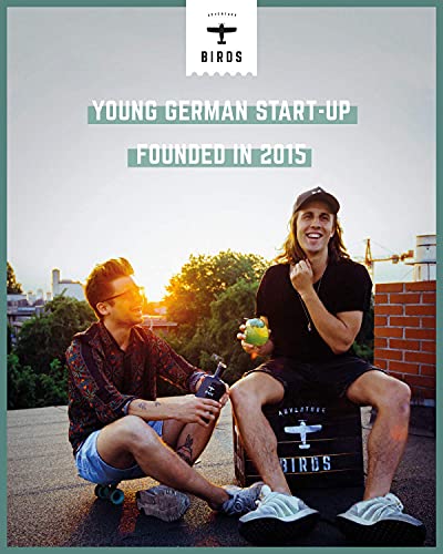 BIRDS Dry Gin - Frischer Deutscher Handmade Gin mit Basilikum, Zitrus und Ingwer