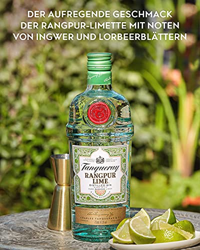 Tanqueray Rangpur Lime, Destillierter Gin mit Zitrusfrische