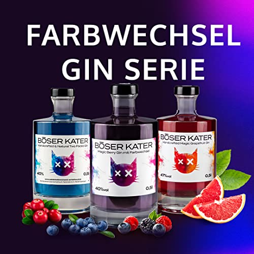 Böser Kater Two Faced Gin mit Farbwechsel