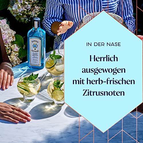 Bombay Sapphire London Dry Gin, 1 l