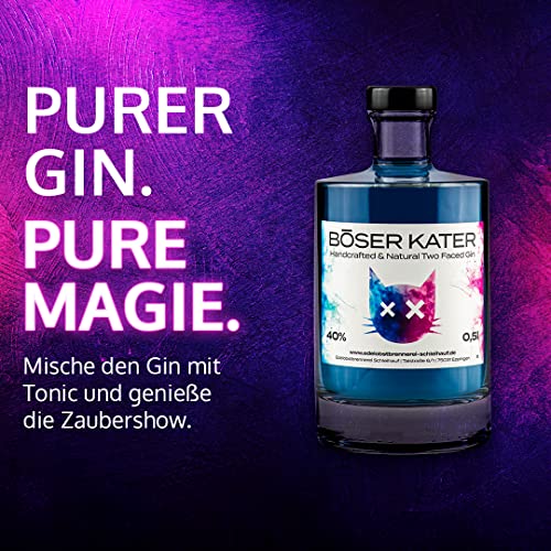 Böser Kater Two Faced Gin mit Farbwechsel