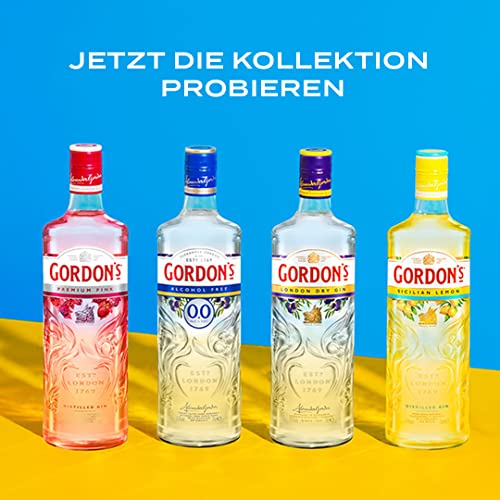 Gordon's London Dry Gin, Destillierter Bestseller mit Zitrusfrische