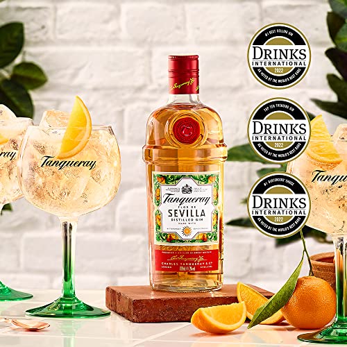 Tanqueray Flor de Sevilla, Destillierter Gin mit Orangengeschmack