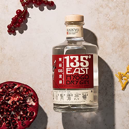 135° EAST Gin, Japanese Botanicals Gin