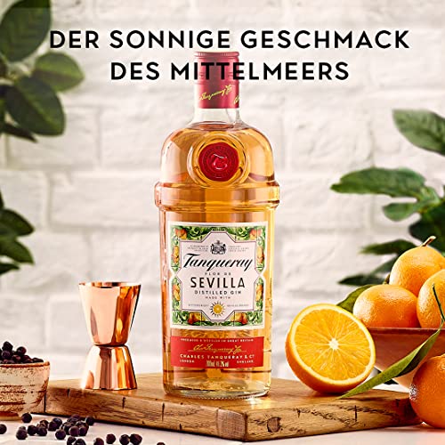 Tanqueray Flor de Sevilla, Destillierter Gin mit Orangengeschmack