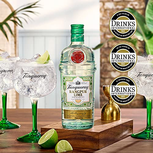 Tanqueray Rangpur Lime, Destillierter Gin mit Zitrusfrische