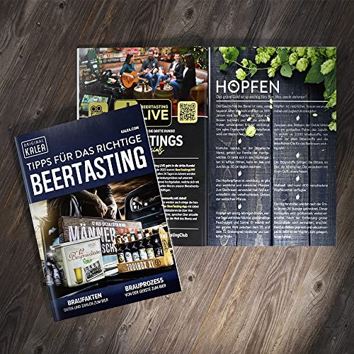 Beer Tasting Abo, monatlich 12 Bier-Spezialitäten verkosten, inkl. Verkostungsguide
